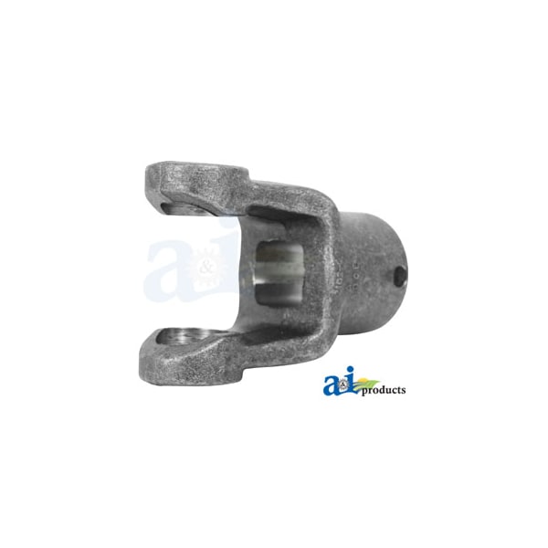 Square Bore Implement Yoke (w/ Set Screw) 0" x0" x0"